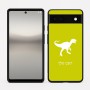כיסוי בעיצוב אישי עם השם שלך לדגם - Google Pixel 6a 5G בעיצוב דינוזאור