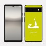 כיסוי בעיצוב אישי עם השם שלך לדגם - Google Pixel 6a 5G בעיצוב ג'ירפה באפריקה