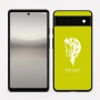 כיסוי בעיצוב אישי עם השם שלך לדגם - Google Pixel 6a 5G בעיצוב ראש סוס