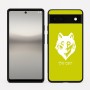 כיסוי בעיצוב אישי עם השם שלך לדגם - Google Pixel 6a 5G בעיצוב זאב