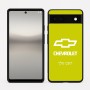 כיסוי בעיצוב אישי עם השם שלך לדגם - Google Pixel 6a 5G בעיצוב שברולט