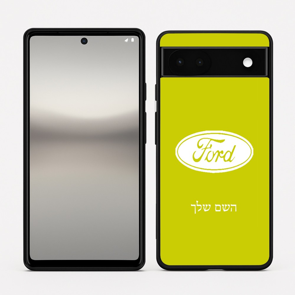 כיסוי בעיצוב אישי עם השם שלך לדגם - Google Pixel 6a 5G בעיצוב לחצות