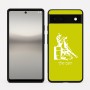 כיסוי בעיצוב אישי עם השם שלך לדגם - Google Pixel 6a 5G בעיצוב קאוגירל