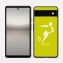 כיסוי בעיצוב אישי עם השם שלך לדגם - Google Pixel 6a 5G בעיצוב כדורגל אולימפי