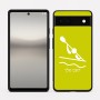 כיסוי בעיצוב אישי עם השם שלך לדגם - Google Pixel 6a 5G בעיצוב קיאק אולימפי