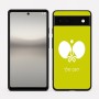 כיסוי בעיצוב אישי עם השם שלך לדגם - Google Pixel 6a 5G בעיצוב פינג פונג