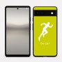 כיסוי בעיצוב אישי עם השם שלך לדגם - Google Pixel 6a 5G בעיצוב רץ