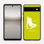 כיסוי בעיצוב אישי עם השם שלך לדגם - Google Pixel 6a 5G בעיצוב סקי