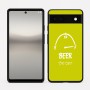 כיסוי בעיצוב אישי עם השם שלך לדגם - Google Pixel 6a 5G בעיצוב מיכל של בירה