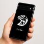 כיסוי בעיצוב אישי עם השם שלך לדגם - Google Pixel 6a 5G בעיצוב ראש נשר