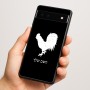 כיסוי בעיצוב אישי עם השם שלך לדגם - Google Pixel 6a 5G בעיצוב תרנגול