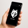כיסוי בעיצוב אישי עם השם שלך לדגם - Google Pixel 6a 5G בעיצוב זאב