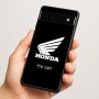 כיסוי בעיצוב אישי עם השם שלך לדגם - Google Pixel 6a 5G בעיצוב הונדה