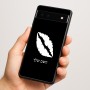 כיסוי בעיצוב אישי עם השם שלך לדגם - Google Pixel 6a 5G בעיצוב שפתיים - נשיקה