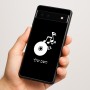 כיסוי בעיצוב אישי עם השם שלך לדגם - Google Pixel 6a 5G בעיצוב תקליטור - אזור מוזיקה