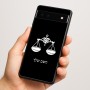 כיסוי בעיצוב אישי עם השם שלך לדגם - Google Pixel 6a 5G בעיצוב מזלות - מאזניים