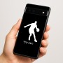 כיסוי בעיצוב אישי עם השם שלך לדגם - Google Pixel 6a 5G בעיצוב שחקן כדורסל