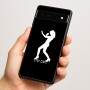 כיסוי בעיצוב אישי עם השם שלך לדגם - Google Pixel 6a 5G בעיצוב אישה מגוננת