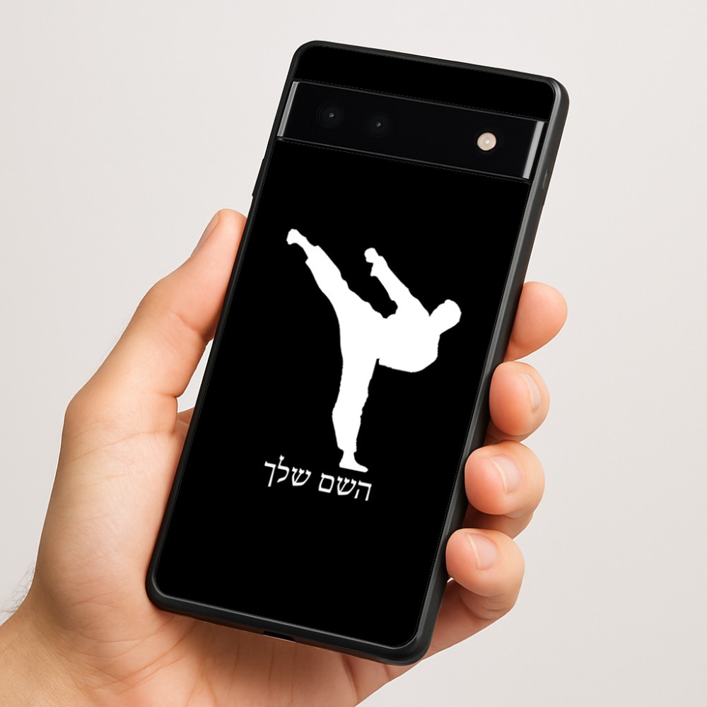 כיסוי בעיצוב אישי עם השם שלך לדגם - Google Pixel 6a 5G בעיצוב קרטה