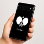 כיסוי בעיצוב אישי עם השם שלך לדגם - Google Pixel 6a 5G בעיצוב פינג פונג