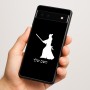 כיסוי בעיצוב אישי עם השם שלך לדגם - Google Pixel 6a 5G בעיצוב סמוראי