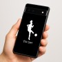 כיסוי בעיצוב אישי עם השם שלך לדגם - Google Pixel 6a 5G בעיצוב שחקנית כדורגל - אישה