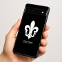 כיסוי בעיצוב אישי עם השם שלך לדגם - Google Pixel 6a 5G בעיצוב פרחי פרחים - צרפת
