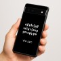 כיסוי בעיצוב אישי עם השם שלך לדגם - Google Pixel 6a 5G בעיצוב האלפבית היווני