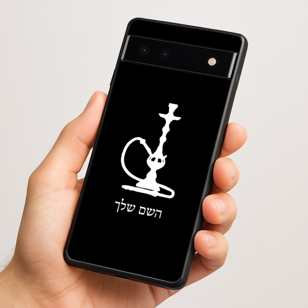 כיסוי בעיצוב אישי עם השם שלך לדגם - Google Pixel 6a 5G בעיצוב נרגילה