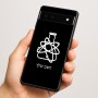 כיסוי בעיצוב אישי עם השם שלך לדגם - Google Pixel 6a 5G בעיצוב מעבדה