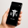 כיסוי בעיצוב אישי עם השם שלך לדגם - Google Pixel 6a 5G בעיצוב אחות מוסמכת