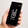 כיסוי בעיצוב אישי עם השם שלך לדגם - Google Pixel 6a 5G בעיצוב יד סלע