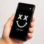 כיסוי בעיצוב אישי עם השם שלך לדגם - Google Pixel 6a 5G בעיצוב סמיילי