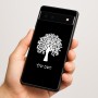 כיסוי בעיצוב אישי עם השם שלך לדגם - Google Pixel 6a 5G בעיצוב עץ