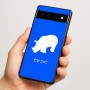 כיסוי בעיצוב אישי עם השם שלך לדגם - Google Pixel 6a 5G בעיצוב קרנף