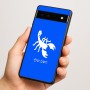 כיסוי בעיצוב אישי עם השם שלך לדגם - Google Pixel 6a 5G בעיצוב עקרב