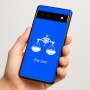 כיסוי בעיצוב אישי עם השם שלך לדגם - Google Pixel 6a 5G בעיצוב מזלות - מאזניים
