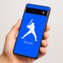 כיסוי בעיצוב אישי עם השם שלך לדגם - Google Pixel 6a 5G בעיצוב שחקן בייסבול
