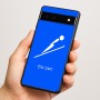 כיסוי בעיצוב אישי עם השם שלך לדגם - Google Pixel 6a 5G בעיצוב קפיצת סקי אולימפית
