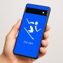 כיסוי בעיצוב אישי עם השם שלך לדגם - Google Pixel 6a 5G בעיצוב סקי אולימפי