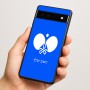 כיסוי בעיצוב אישי עם השם שלך לדגם - Google Pixel 6a 5G בעיצוב פינג פונג