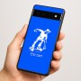 כיסוי בעיצוב אישי עם השם שלך לדגם - Google Pixel 6a 5G בעיצוב ילד סקייטבורד