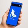 כיסוי בעיצוב אישי עם השם שלך לדגם - Google Pixel 6a 5G בעיצוב סקי