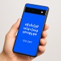 כיסוי בעיצוב אישי עם השם שלך לדגם - Google Pixel 6a 5G בעיצוב האלפבית היווני