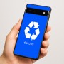כיסוי בעיצוב אישי עם השם שלך לדגם - Google Pixel 6a 5G בעיצוב למחזר