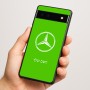 כיסוי בעיצוב אישי עם השם שלך לדגם - Google Pixel 6a 5G בעיצוב מרצדס-בנץ