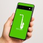 כיסוי בעיצוב אישי עם השם שלך לדגם - Google Pixel 6a 5G בעיצוב סקסופון