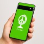 כיסוי בעיצוב אישי עם השם שלך לדגם - Google Pixel 6a 5G בעיצוב גלובוסי שלום