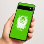 כיסוי בעיצוב אישי עם השם שלך לדגם - Google Pixel 6a 5G בעיצוב רוקנרול