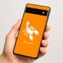 כיסוי בעיצוב אישי עם השם שלך לדגם - Google Pixel 6a 5G בעיצוב עקרב